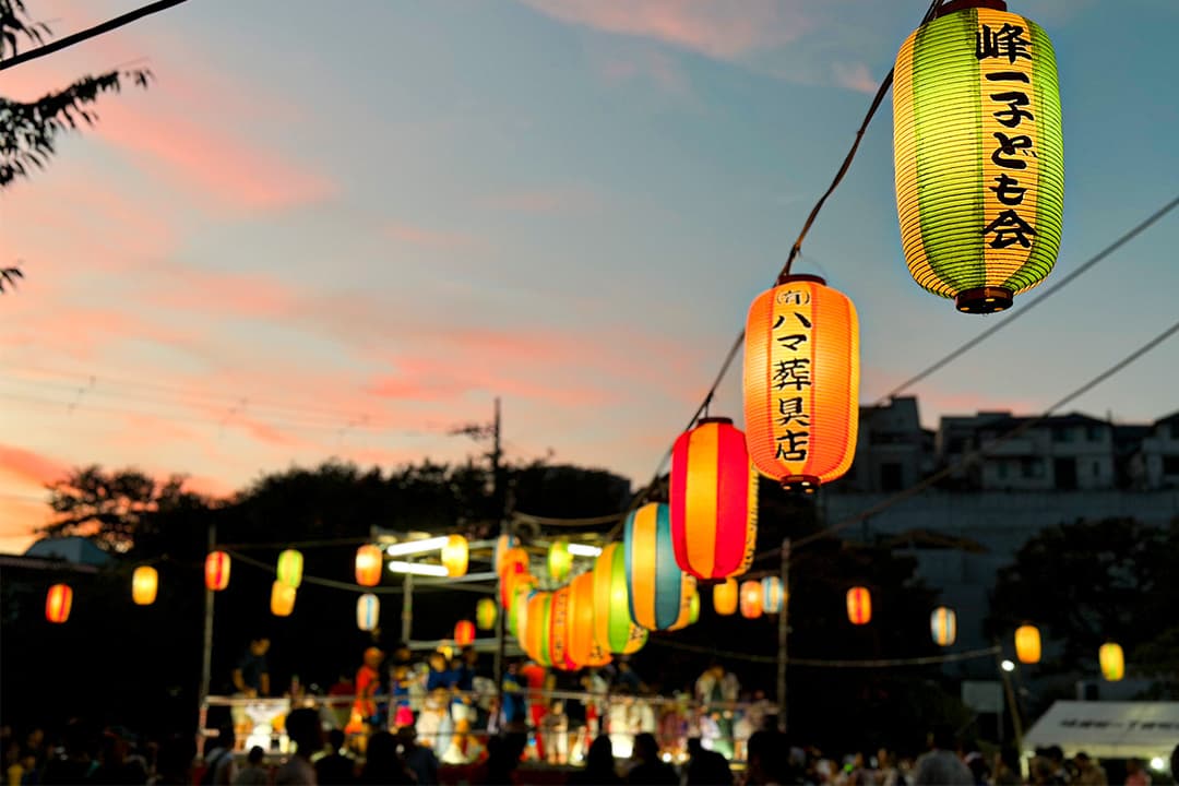 峰岡一丁目盆踊り大会 電気設備工事